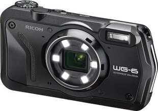 Ricoh WG-6, черный цена и информация | Цифровые фотоаппараты | kaup24.ee