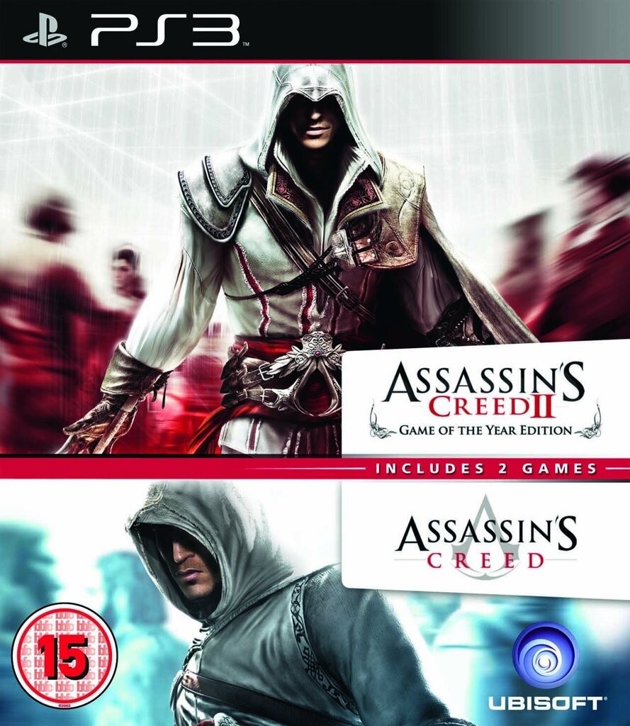 PlayStation 3 mäng Assassin's Creed and Assassin's Creed II GOTY Edition Double Pack цена и информация | Arvutimängud, konsoolimängud | kaup24.ee