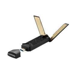 Võrguadapter Asus Wireless Dual-band USB-AX56 AX1800 hind ja info | Ruuterid | kaup24.ee