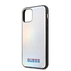 Чехол Guess Iridescent для Apple iPhone 11 Pro, серебристый цена и информация | Чехлы для телефонов | kaup24.ee