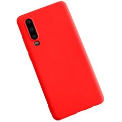 Tagakaaned Evelatus    Huawei    P30 Soft Silicone    Red цена и информация | Чехлы для телефонов | kaup24.ee