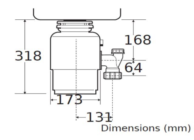 Teka TR550 hind ja info | Toidujäätmete purustajad | kaup24.ee