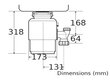 Teka TR550 hind ja info | Toidujäätmete purustajad | kaup24.ee