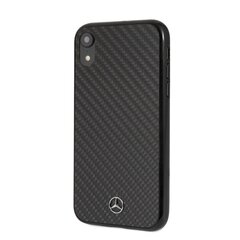 Tagakaaned Mercedes-Benz    Apple    iPhone XR Hard Case Real Carbon Fiber    Black цена и информация | Чехлы для телефонов | kaup24.ee