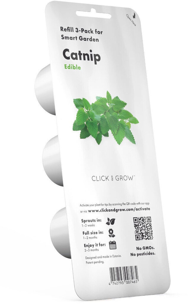 Click & Grow Smart Garden refill Naistenõges 3tk hind ja info | Nutipotid ja taimelambid | kaup24.ee