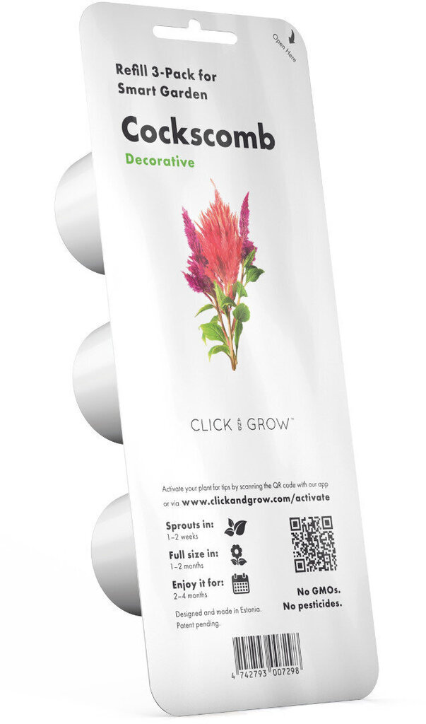 Click & Grow Smart Garden refill Kukehari 3tk hind ja info | Nutipotid ja taimelambid | kaup24.ee