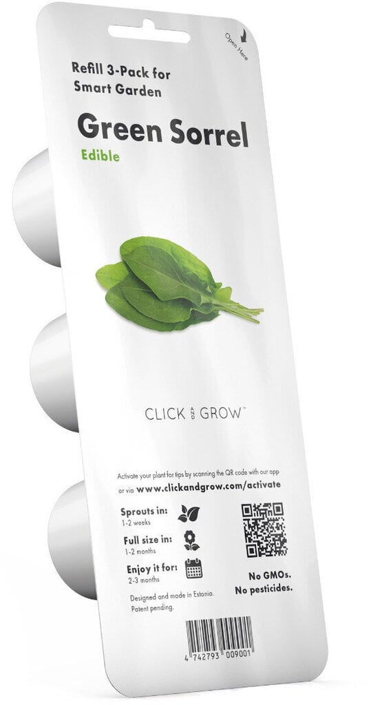 Click & Grow Smart Garden refill Hapuoblikas 3tk цена и информация | Nutipotid ja taimelambid | kaup24.ee