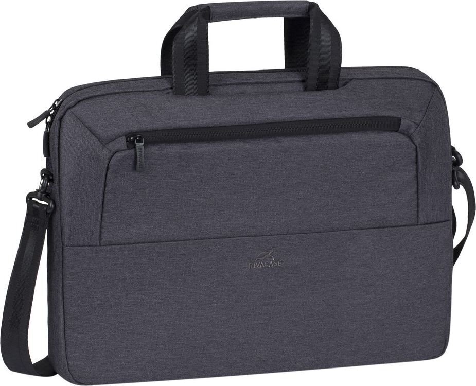 RIVACASE 7730 Laptop Shoulder Bag 15.6/6 Black цена и информация | Arvutikotid | kaup24.ee