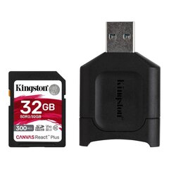 KINGSTON 32GB SDHC React + MLP SD Reader hind ja info | USB jagajad, adapterid | kaup24.ee