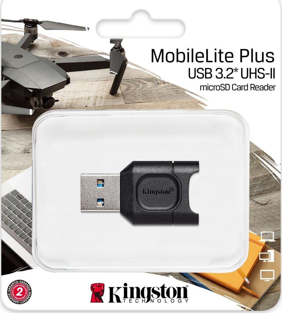 Kaardilugeja USB Kingston MLPM hind ja info | USB jagajad, adapterid | kaup24.ee