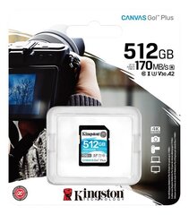 Kingston SDG3/512GB цена и информация | Карты памяти | kaup24.ee