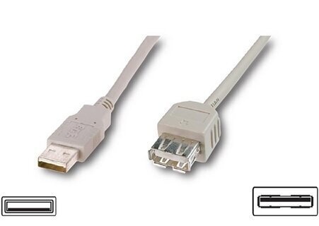 Logilink USB 2.0 extensio cable, USB A f hind ja info | Kaablid ja juhtmed | kaup24.ee