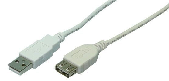 Logilink USB 2.0 extensio cable, USB A f hind ja info | Kaablid ja juhtmed | kaup24.ee