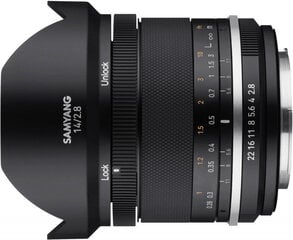 Samyang MF 14mm f/2.8 MK2 objektiiv Sonyle hind ja info | Objektiivid | kaup24.ee