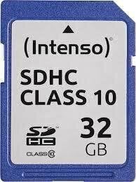 MEMORY SDHC 32GB C10/3411480 INTENSO цена и информация | Mobiiltelefonide mälukaardid | kaup24.ee