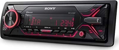 Autoraadio Sony DSX-A416BT :Must 220 W Bluetooth hind ja info | Autoraadiod, multimeedia | kaup24.ee