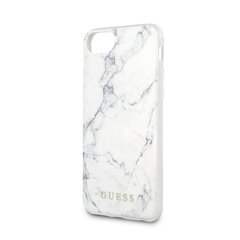 Tagakaaned Guess    Apple    iPhone 8/SE 2020 Marble Cover    White hind ja info | Telefoni kaaned, ümbrised | kaup24.ee