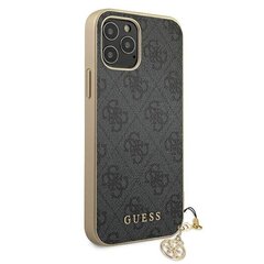 Чехол Guess 4G Charms для iPhone 12/12 Pro 6.1, серый GUHCP12MGF4GGR  цена и информация | Чехлы для телефонов | kaup24.ee