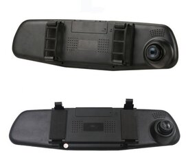 Pardakaamera RoGer 2in1 Car mirror with integrated rear view camera / Full HD / 170' / G-Sensor / MicroSD / LCD 4.3'' цена и информация | Видеорегистраторы | kaup24.ee