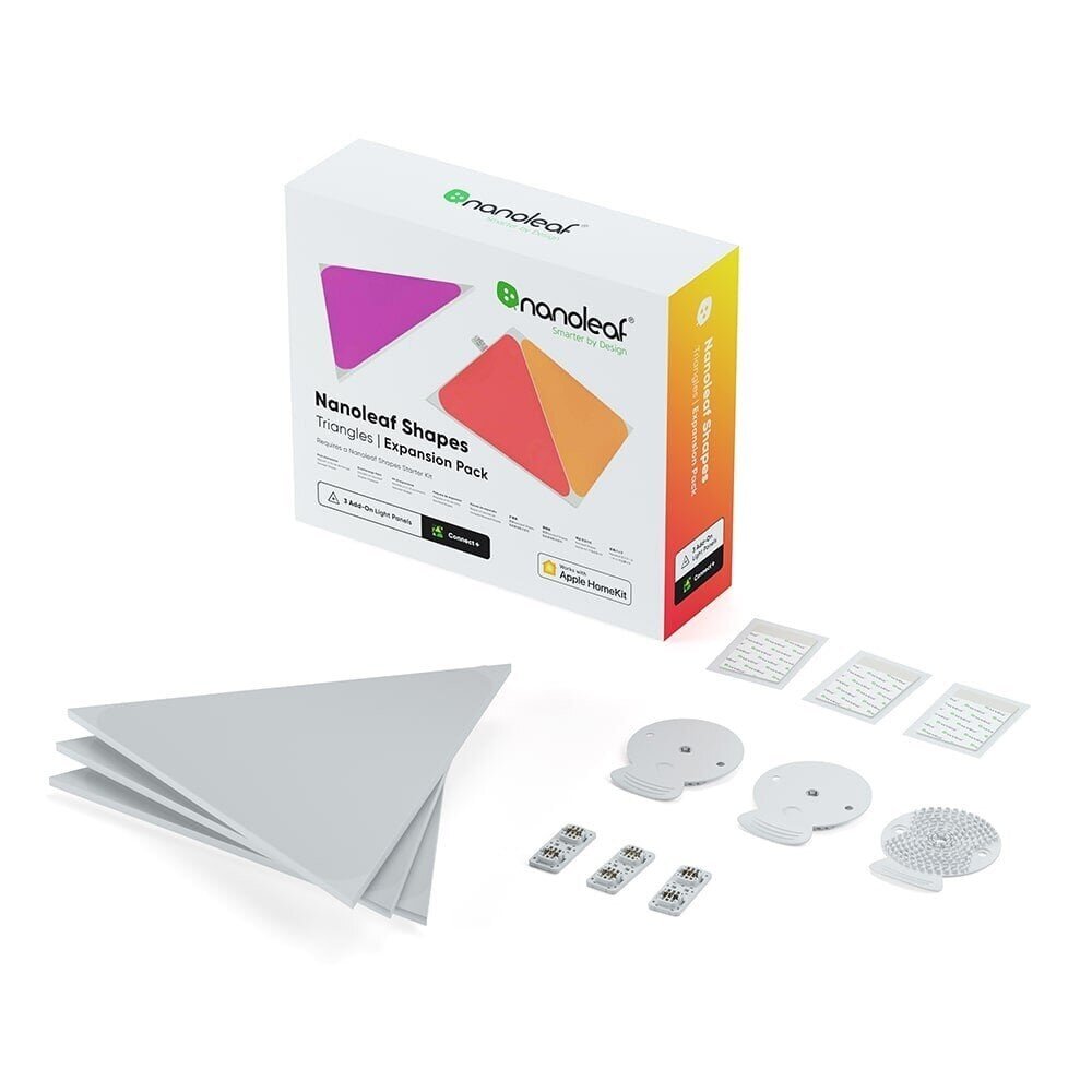 Nanoleaf Shapes Triangles Expansion Pack hind ja info | Seinavalgustid | kaup24.ee