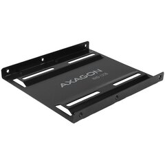 AXAGON RHD-125B Reduction for 1x 2.5 HDD into 3.5 position, Black цена и информация | Жёсткие диски (SSD, HDD) | kaup24.ee