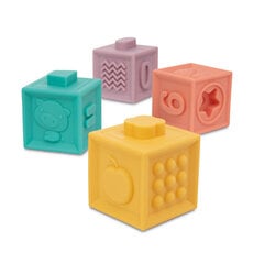Canpol babies мягкие сенсорные блоки-кубики, 12 шт. 79/102 цена и информация | Игрушки для малышей | kaup24.ee