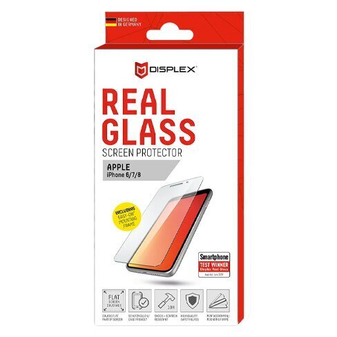 Samsung Galaxy S20 FE Real 2D Glass By Displex Transparent цена и информация | Ekraani kaitsekiled | kaup24.ee