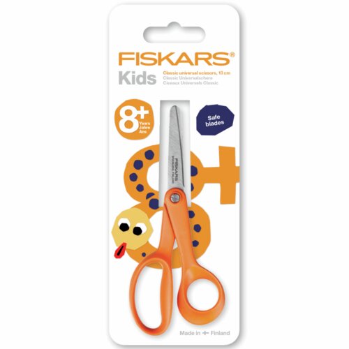 Klassikalised laste käärid Fiskars 13cm, 1 tk hind ja info | Kirjatarbed | kaup24.ee