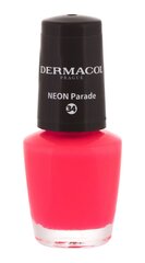 Dermacol Neon küünelakk 5 ml, 34 Neon Parade hind ja info | Küünelakid, küünetugevdajad | kaup24.ee