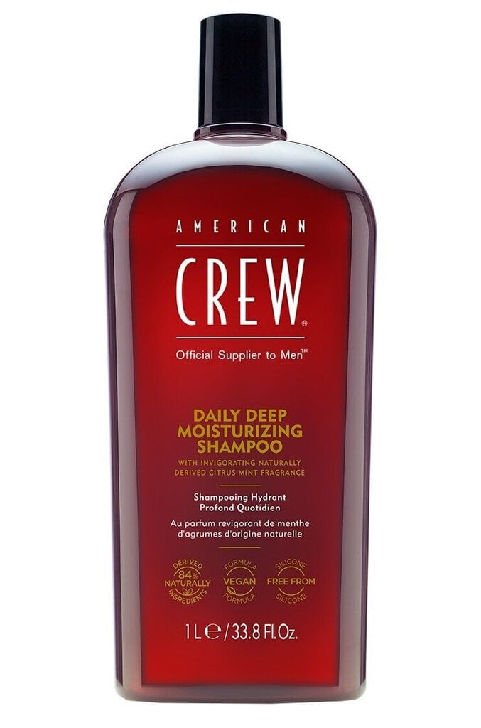 American Crew Classic Deep Moisturizing šampoon meestele 1000 ml hind ja info | Šampoonid | kaup24.ee
