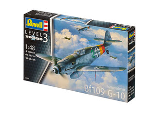 Клеевая модель Revell Messerschmitt Bf109 G-10 1:48, 40 д. цена и информация | Конструкторы и кубики | kaup24.ee