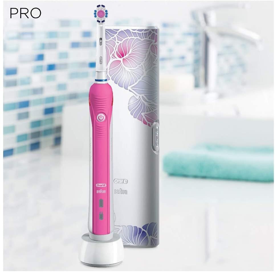 Зубная щетка Oral-B Pro 2 2500 Pink цена | kaup24.ee