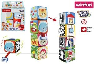 WinFun Beebi pehmed blokid hind ja info | Imikute mänguasjad | kaup24.ee