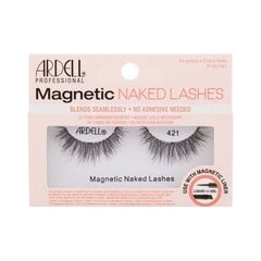 Ardell Magnetic Naked Lashes 421 kunstripsmed 1, Black hind ja info | Kunstripsmed, ripsmekoolutajad | kaup24.ee