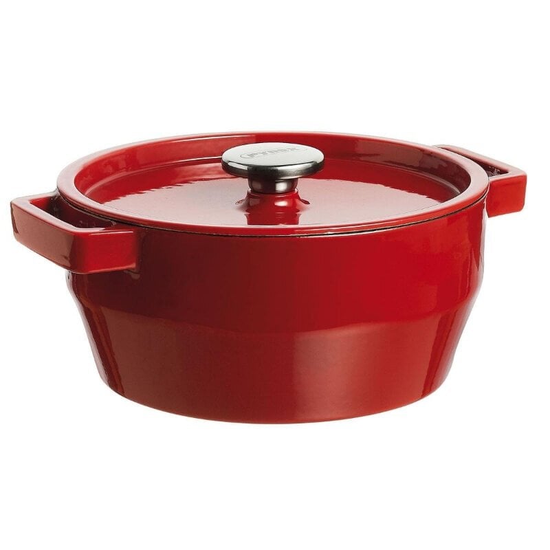 Pyrex ümar malmpott 2,2l/d.20cm, punane hind ja info | Pannid | kaup24.ee