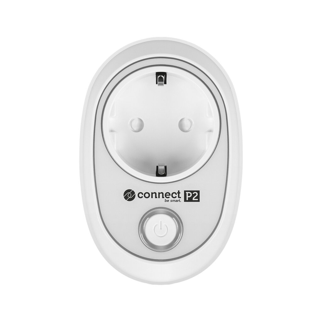 Kruger & Matz KM2200 smart WI FI socket plug / Google home / Alexa White цена и информация | Lülitid ja pistikupesad | kaup24.ee