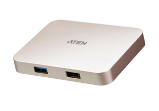 Адаптер Aten USB-C 4K Ultra Mini Dock with Power цена и информация | Адаптеры и USB-hub | kaup24.ee