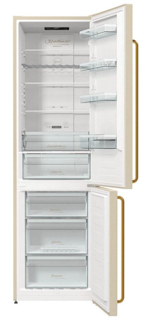 Külmik Gorenje NRK6202CLI, NoFrost 235/96 L 200 cm hind ja info | Külmkapid | kaup24.ee