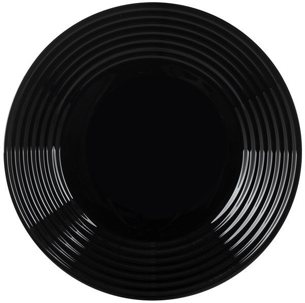 Must taldrik kuumade roogade jaoks Luminarc HARENA BLACK, 25 cm hind ja info | Lauanõud ja kööginõud | kaup24.ee