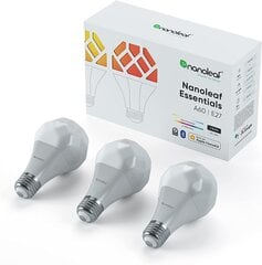 Nutivalgusti Nanoleaf Essentials Smart A19 : NL45-0800WT240E27-3PK  hind ja info | Nanoleaf Sanitaartehnika, remont, küte | kaup24.ee