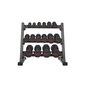 PROIRON PRKRD05K Rubber Dumbbell, 10.00 цена и информация | Hantlid, kangid, raskused | kaup24.ee