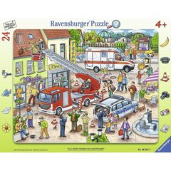 Ravensburger suur plaatpusle 24 tk Loomade kiirabi hind ja info | Pusled | kaup24.ee