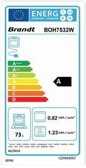 Integreeritav ahi Brandt BOH7532W цена и информация | Духовки | kaup24.ee