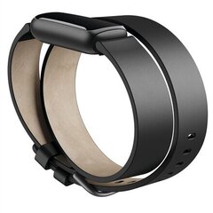 Fitbit  Luxe Accessory Double Leather Wr цена и информация | Аксессуары для смарт-часов и браслетов | kaup24.ee