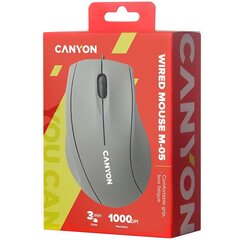 Juhtmega hiir Canyon CNE-CMS05DG hind ja info | Hiired | kaup24.ee