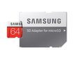 MicroSDXC mälukaart 64GB + adapater Samsung EVO Plus MB-MC64HA/APC hind ja info | Mobiiltelefonide mälukaardid | kaup24.ee