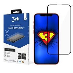 3MK HardGlass Max For iPhone 13 Mini, Bl цена и информация | Защитные пленки для телефонов | kaup24.ee