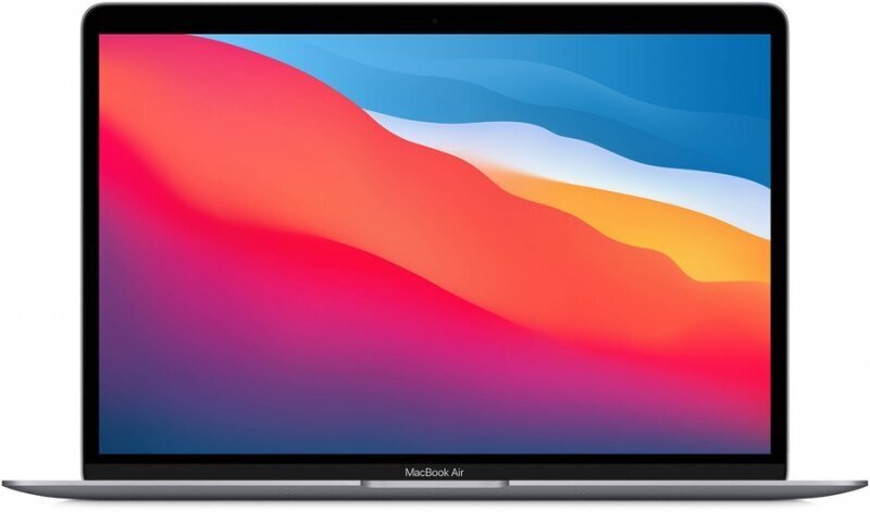 Apple CTO - MacBook Air 13” M1 8C CPU, 7C 16/256GB Space Grey INT Z1240002D цена и информация | Sülearvutid | kaup24.ee