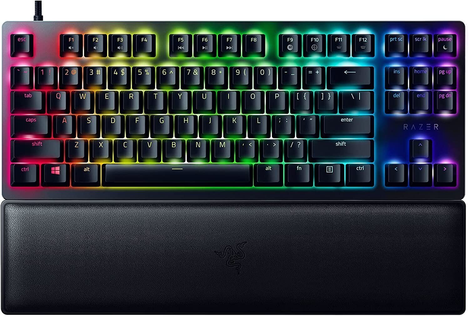 Razer Huntsman V2 Tenkeyless Purple Switch US hind ja info | Klaviatuurid | kaup24.ee