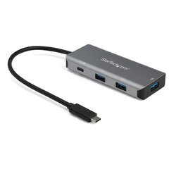 STARTECH 4-Port USB-C Hub koos PD цена и информация | Адаптеры и USB-hub | kaup24.ee